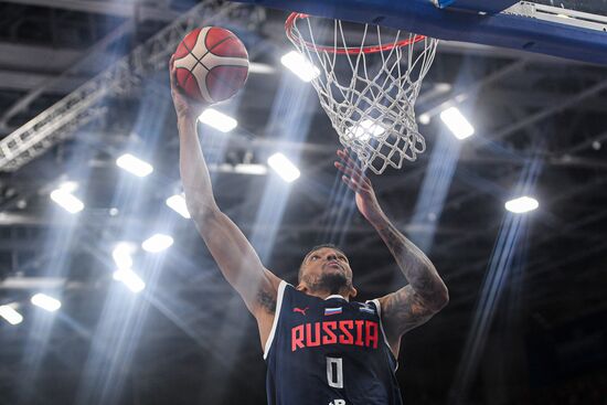 Баскетбол. Мужчины. Квалификация Евробаскета-2022. Матч Македония - Россия