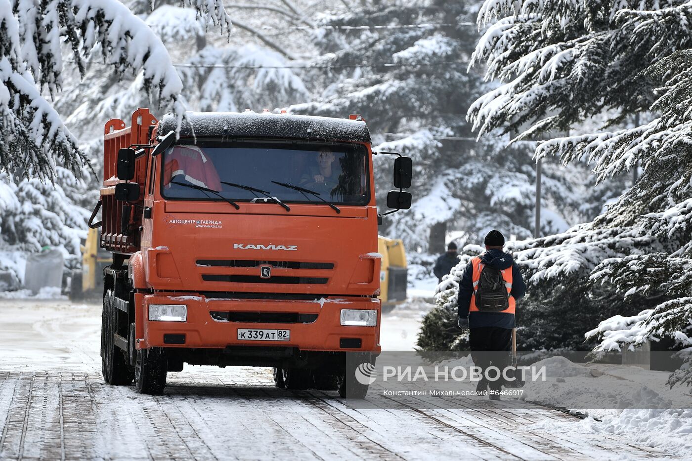 Снег в Крыму