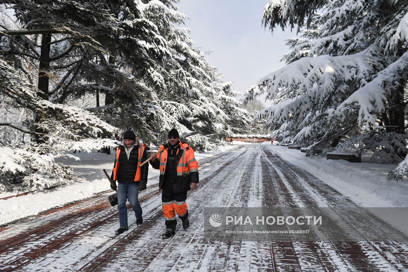 Снег в Крыму