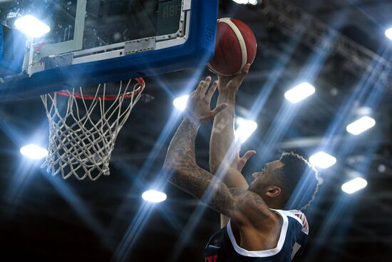 Баскетбол. Мужчины. Квалификация Евробаскета-2022. Матч Македония - Россия