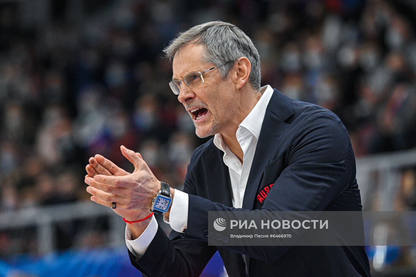 Баскетбол. Мужчины. Квалификация Евробаскета-2022. Матч Македония - Россия