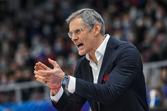 Баскетбол. Мужчины. Квалификация Евробаскета-2022. Матч Македония - Россия