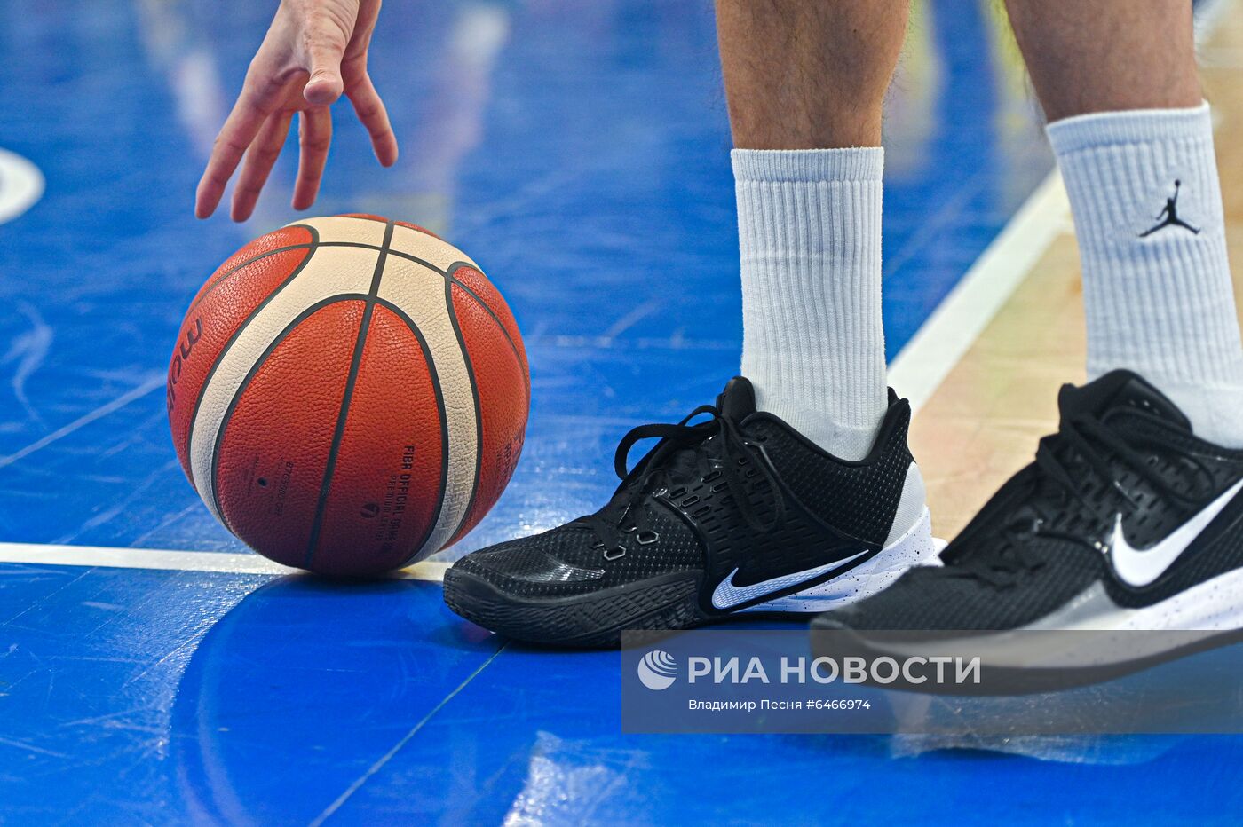 Баскетбол. Мужчины. Квалификация Евробаскета-2022. Матч Македония - Россия