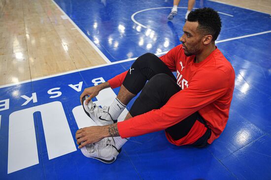 Баскетбол. Мужчины. Квалификация Евробаскета-2022. Матч Македония - Россия