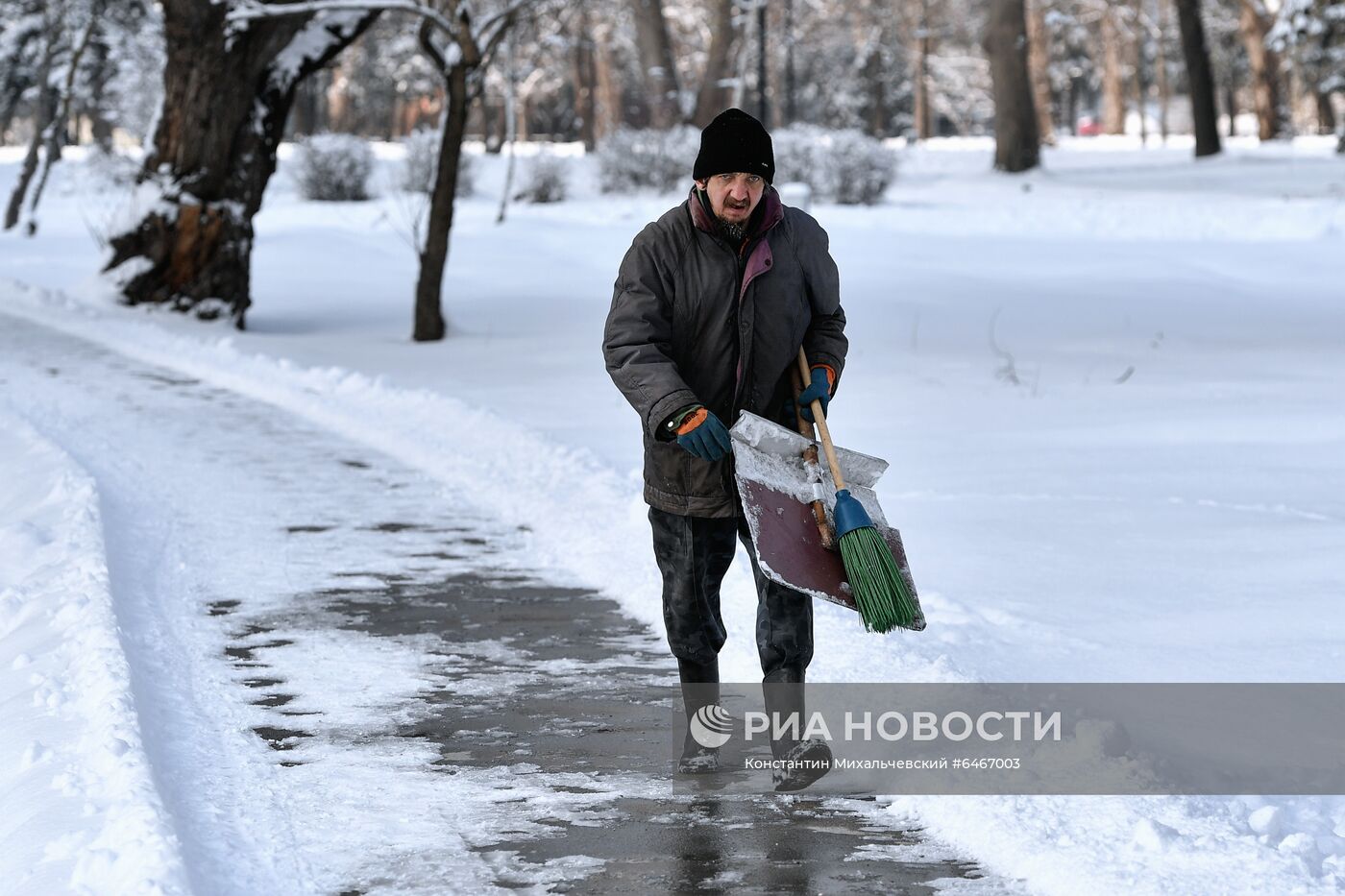 Снег в Крыму
