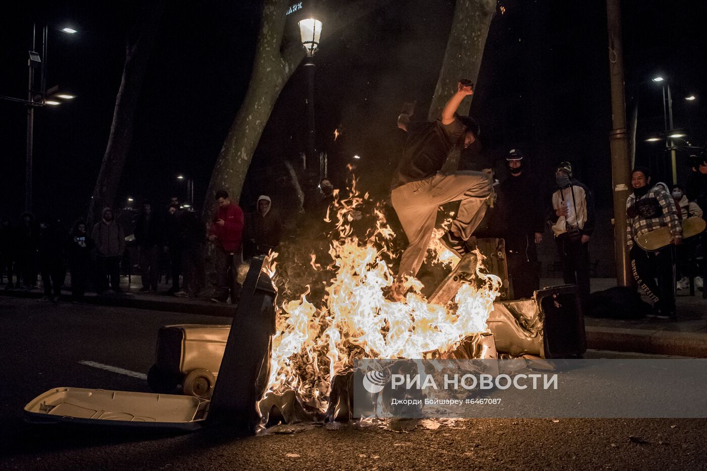 Акции протеста в Испании