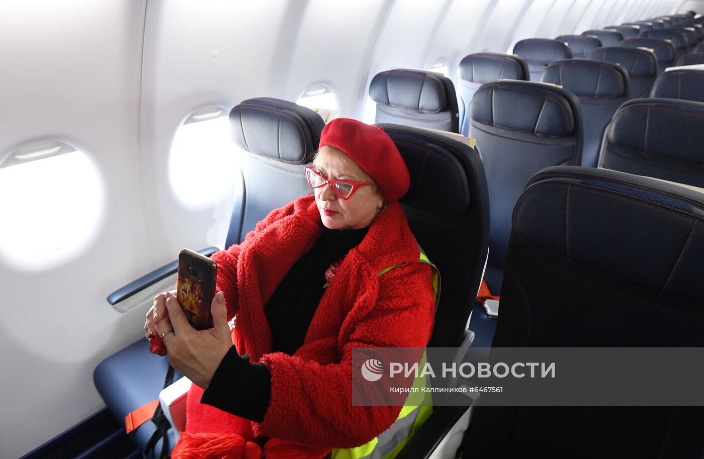 Презентация лайнера Superjet 100 "Магнитогорск"