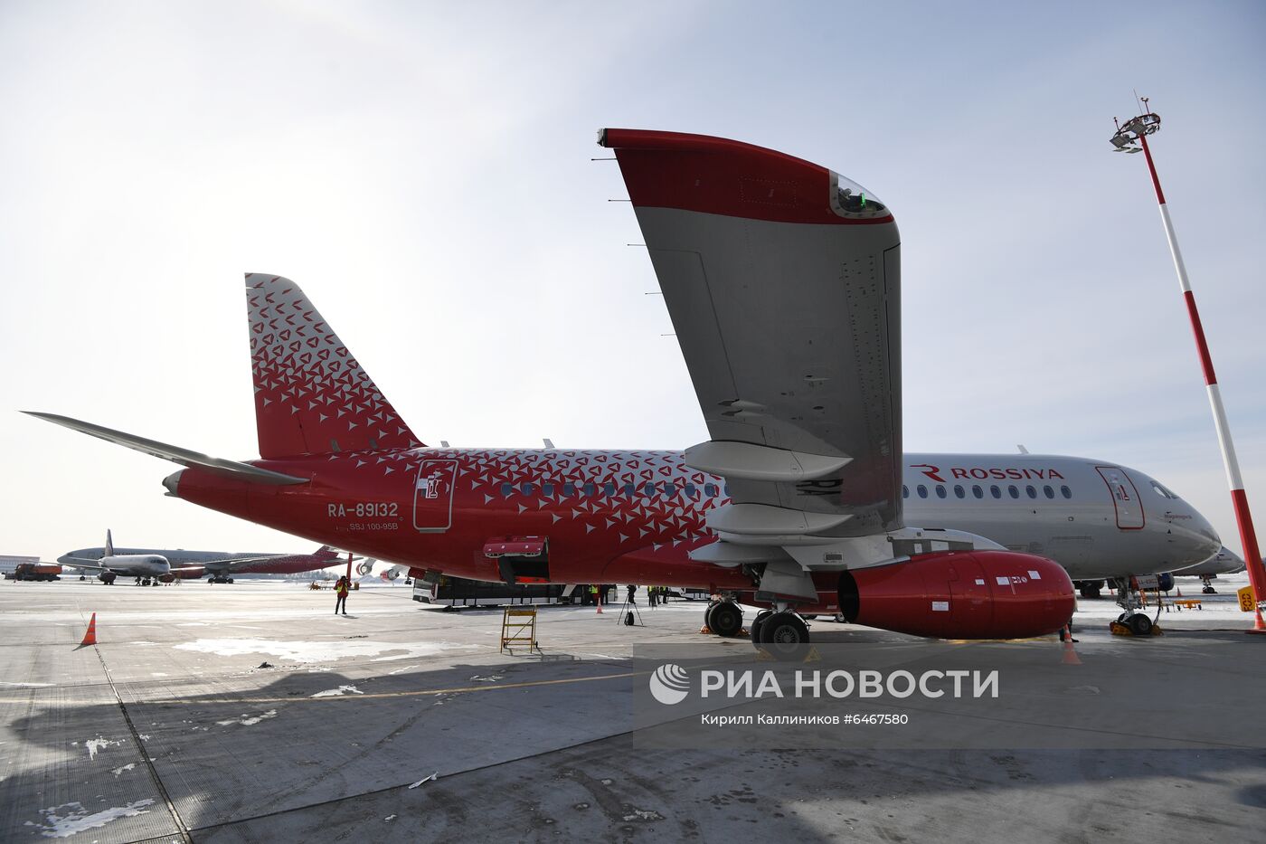 Презентация лайнера Superjet 100 "Магнитогорск"
