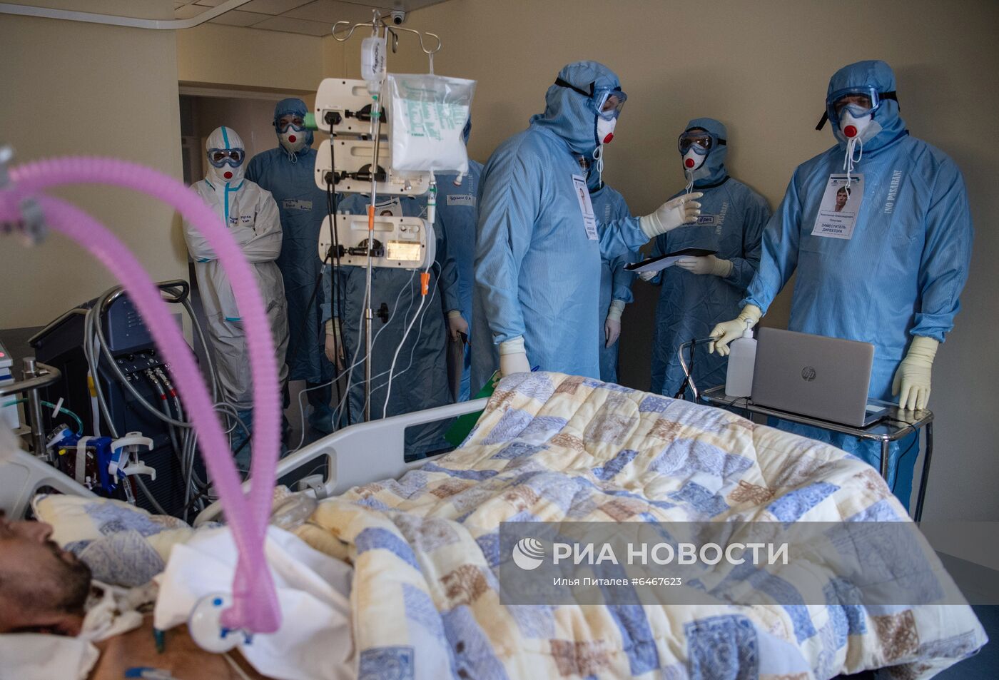 Лечение пациентов c COVID-19 в НИИ скорой помощи им. Н. В. Склифосовского
