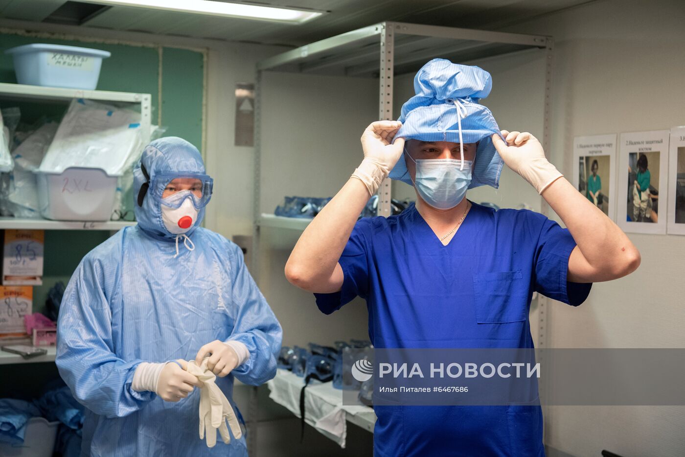 Лечение пациентов c COVID-19 в НИИ скорой помощи им. Н. В. Склифосовского