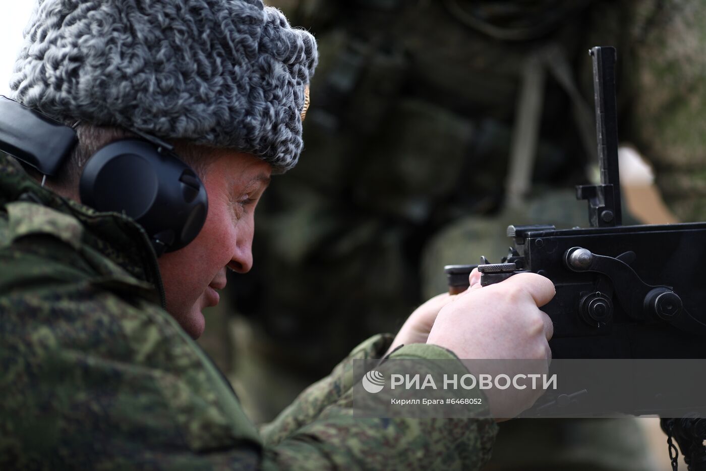 Полевые сборы военнослужащих Волгограда