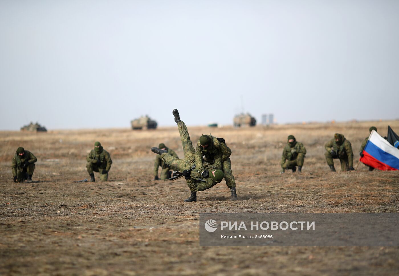 Полевые сборы военнослужащих Волгограда