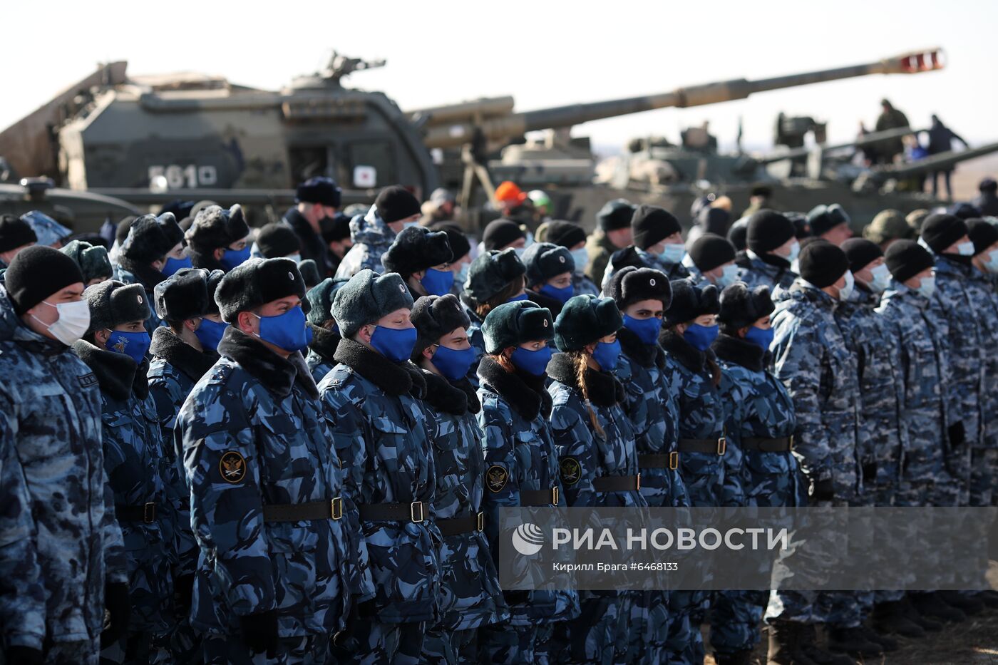 Полевые сборы военнослужащих Волгограда