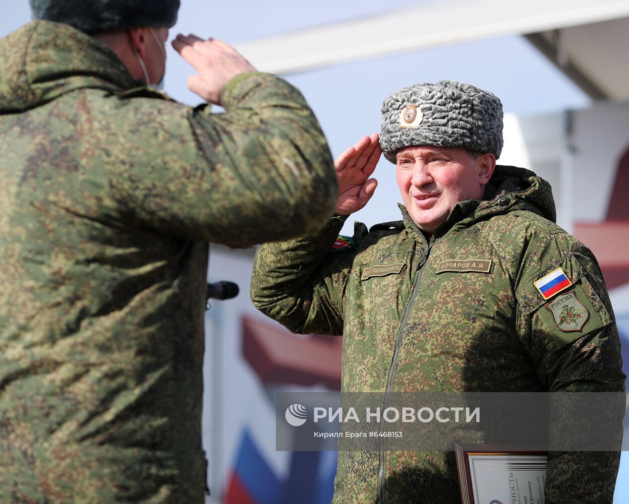 Полевые сборы военнослужащих Волгограда