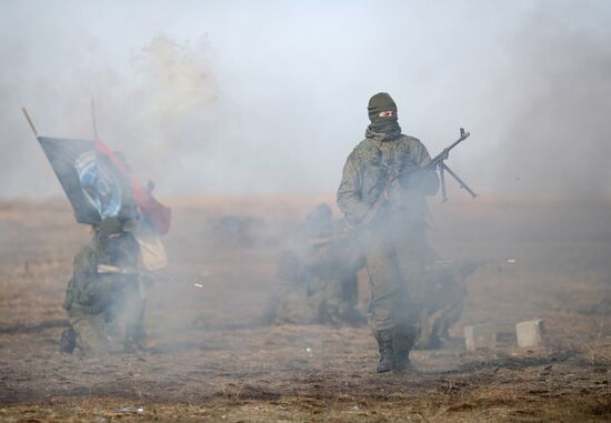 Полевые сборы военнослужащих Волгограда