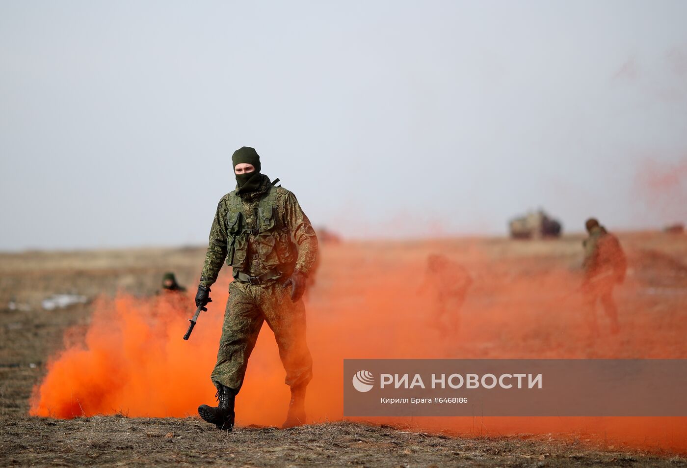 Полевые сборы военнослужащих Волгограда