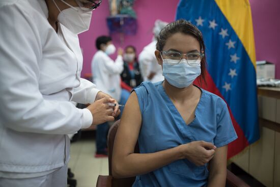 Старт вакцинации от коронавируса в Венесуэле