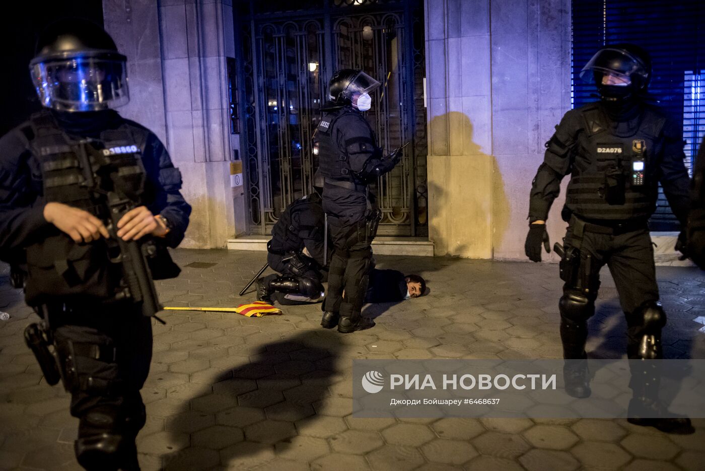 Акции протеста в Испании