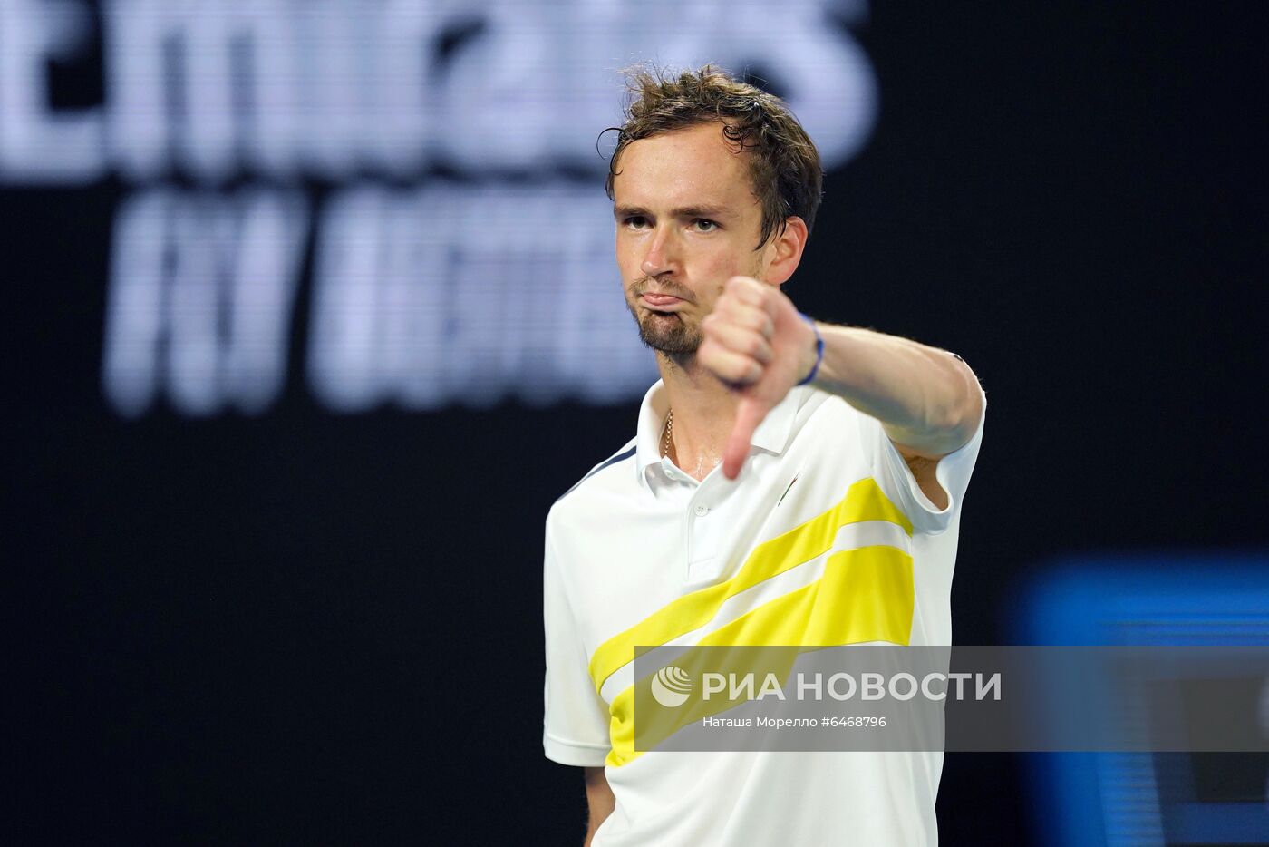 Теннис. Открытый чемпионат Австралии - 2021. Матч Н. Джокович - Д. Медведев