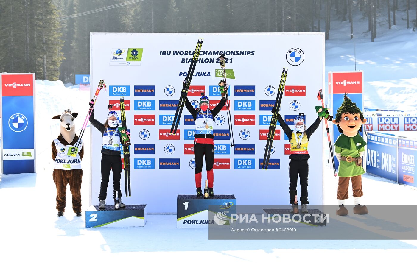 Биатлон. Чемпионат мира. Женщины. Масс-старт