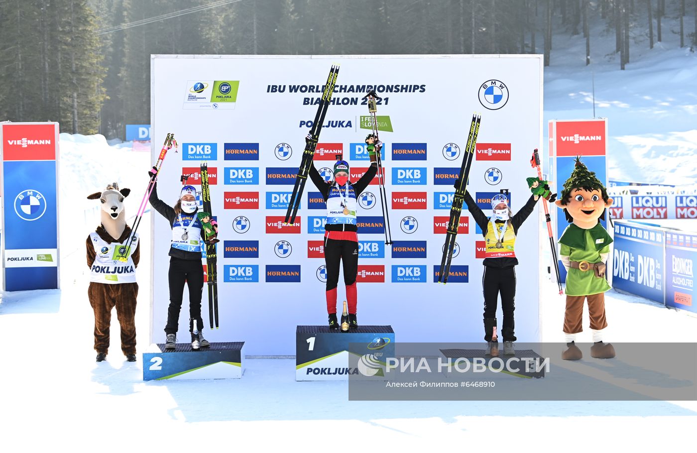 Биатлон. Чемпионат мира. Женщины. Масс-старт