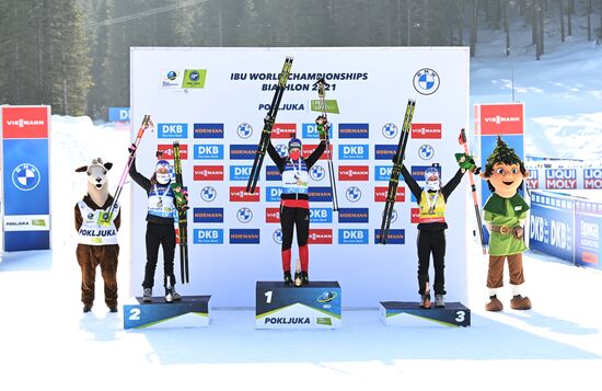 Биатлон. Чемпионат мира. Женщины. Масс-старт