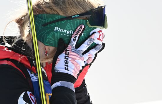 Биатлон. Чемпионат мира. Женщины. Масс-старт