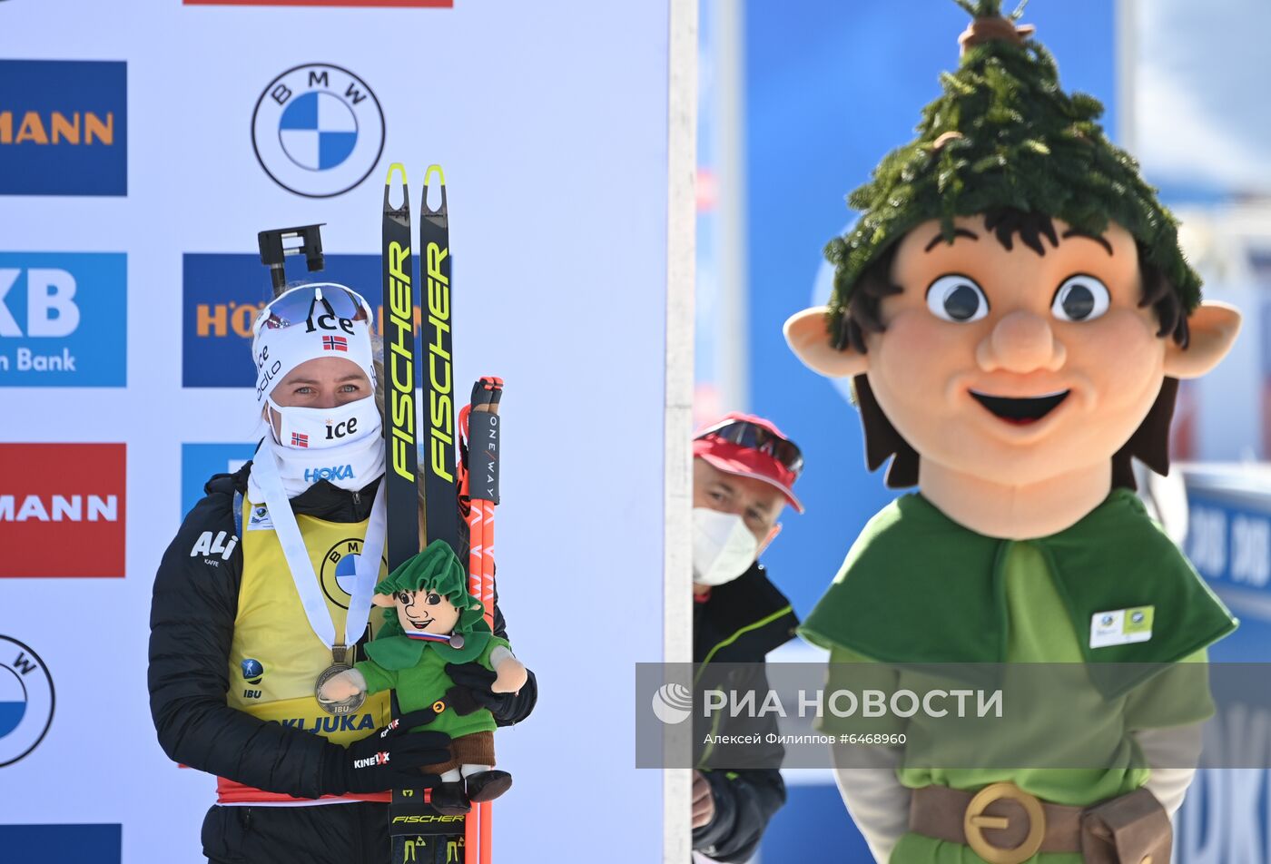 Биатлон. Чемпионат мира. Женщины. Масс-старт