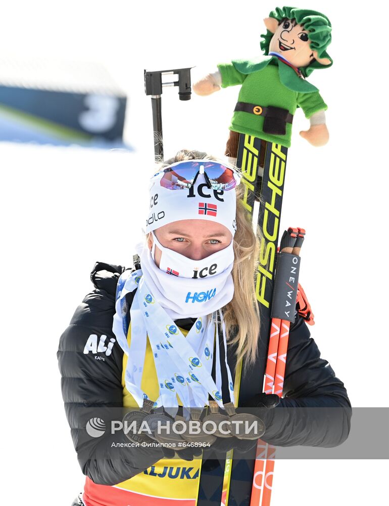 Биатлон. Чемпионат мира. Женщины. Масс-старт