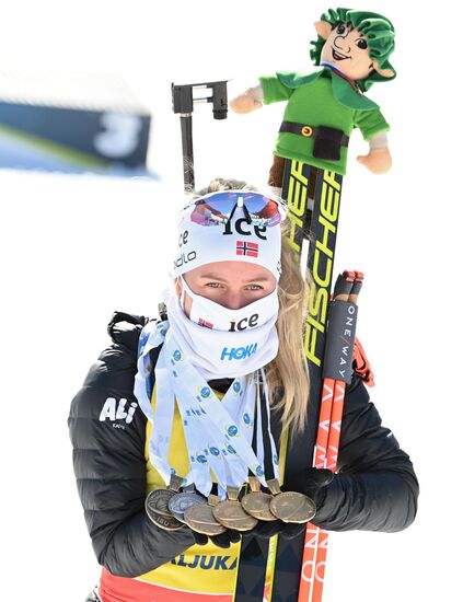 Биатлон. Чемпионат мира. Женщины. Масс-старт