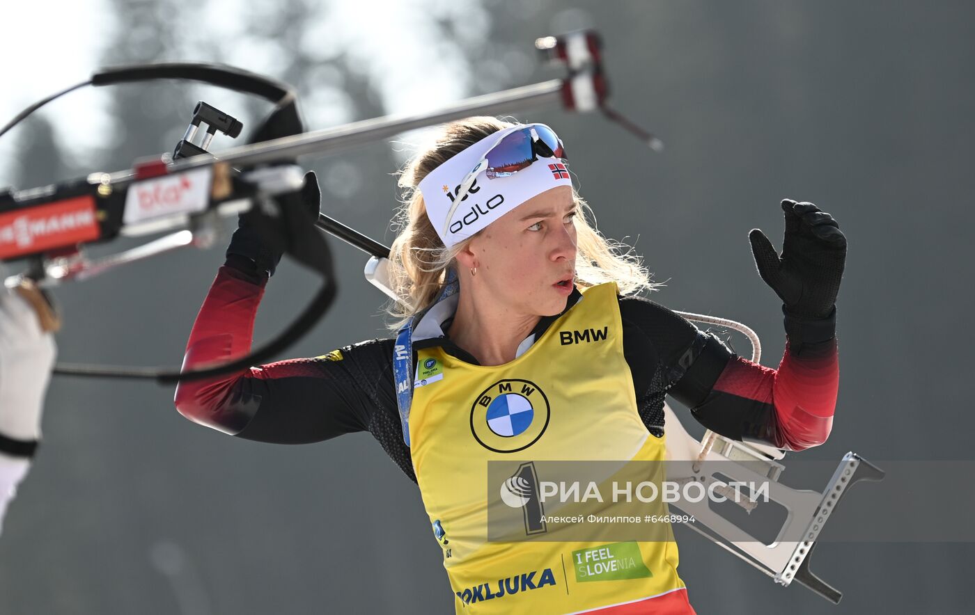 Биатлон. Чемпионат мира. Женщины. Масс-старт