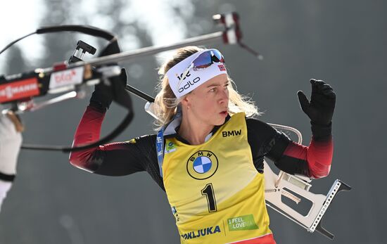 Биатлон. Чемпионат мира. Женщины. Масс-старт