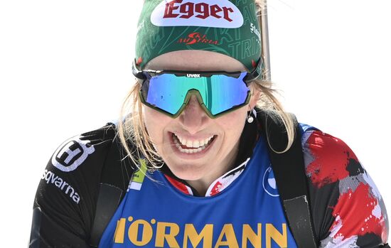 Биатлон. Чемпионат мира. Женщины. Масс-старт