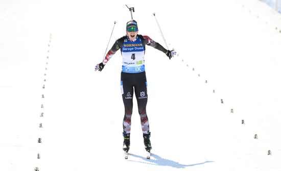 Биатлон. Чемпионат мира. Женщины. Масс-старт