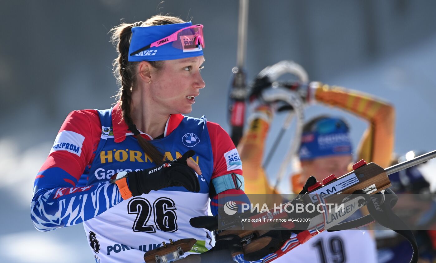 Биатлон. Чемпионат мира. Женщины. Масс-старт