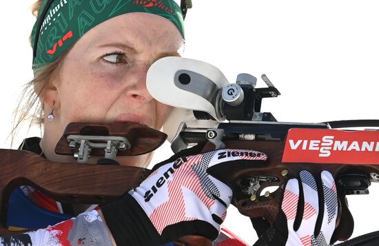 Биатлон. Чемпионат мира. Женщины. Масс-старт