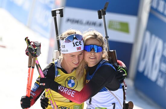 Биатлон. Чемпионат мира. Женщины. Масс-старт