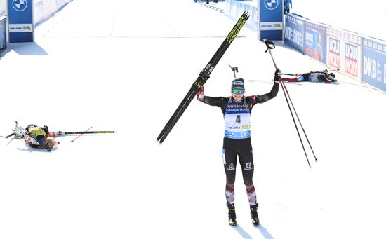 Биатлон. Чемпионат мира. Женщины. Масс-старт