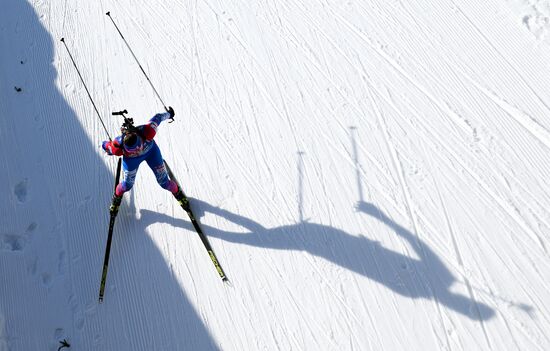 Биатлон. Чемпионат мира. Женщины. Масс-старт