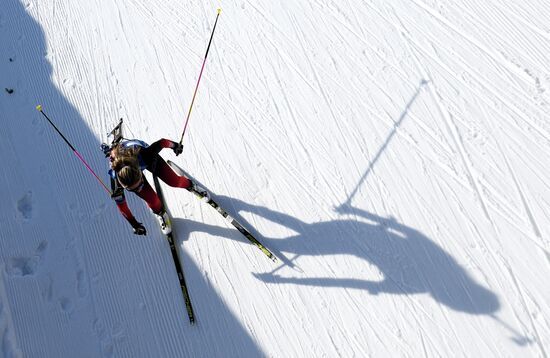 Биатлон. Чемпионат мира. Женщины. Масс-старт
