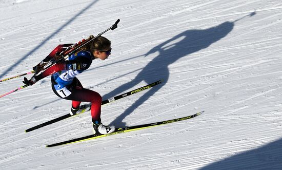 Биатлон. Чемпионат мира. Женщины. Масс-старт