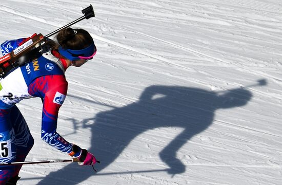 Биатлон. Чемпионат мира. Женщины. Масс-старт