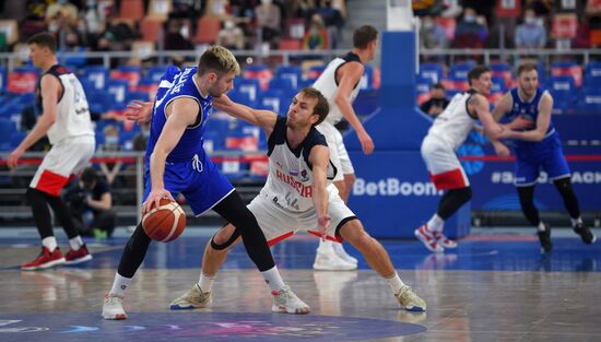 Баскетбол. Мужчины. Квалификация Евробаскета-2022. Матч Россия - Эстония