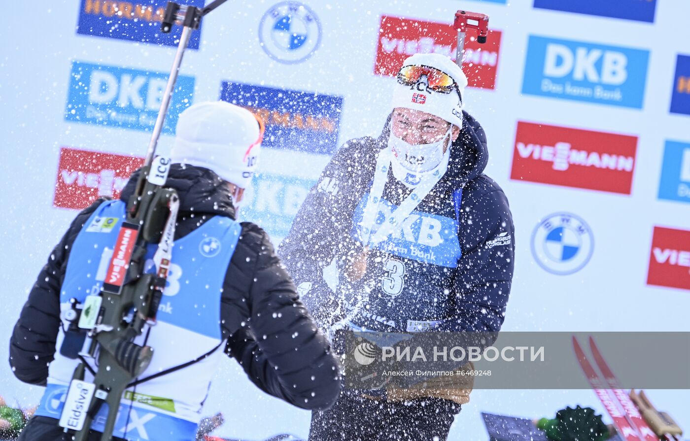 Биатлон. Чемпионат мира. Мужчины. Масс-старт