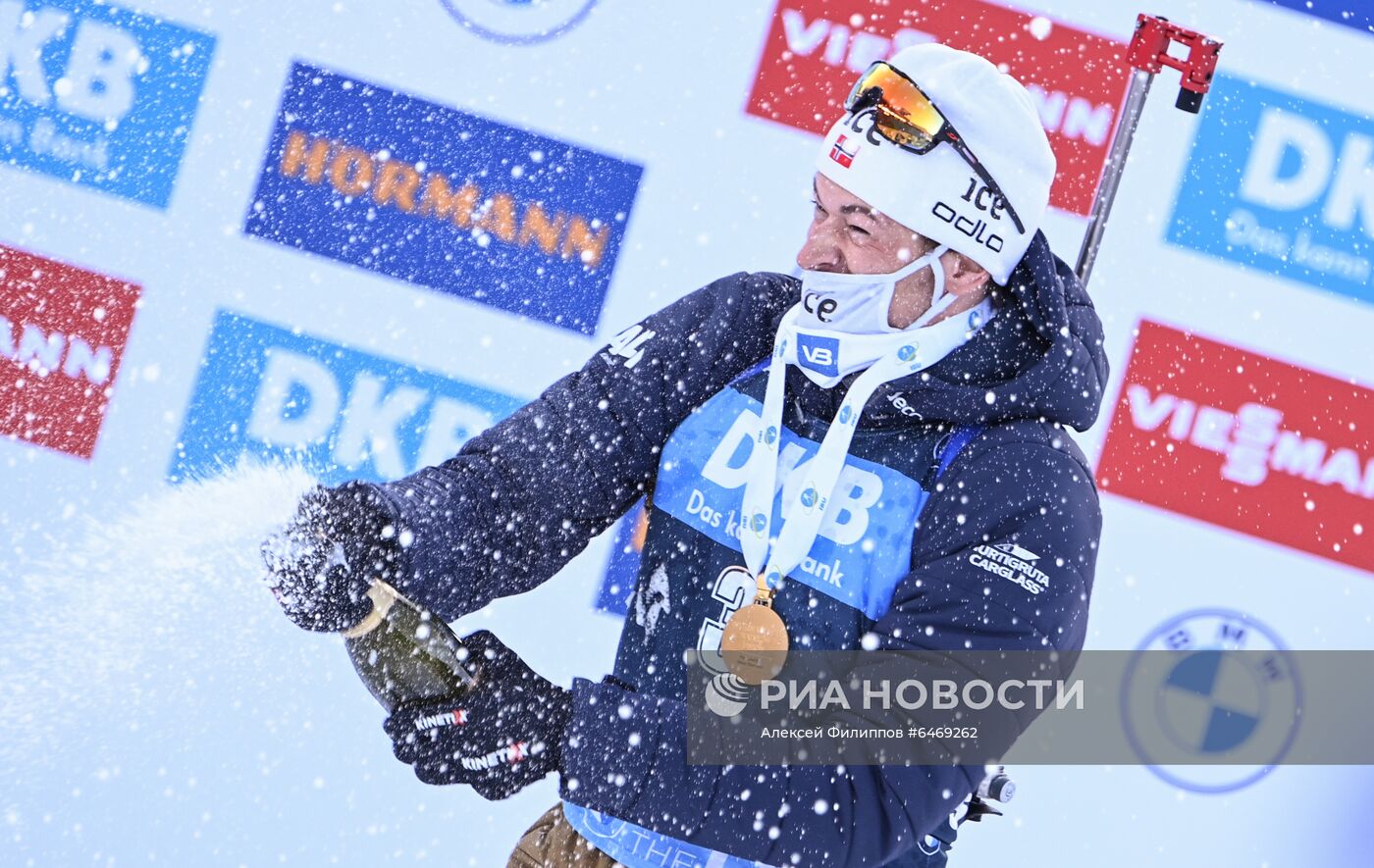 Биатлон. Чемпионат мира. Мужчины. Масс-старт