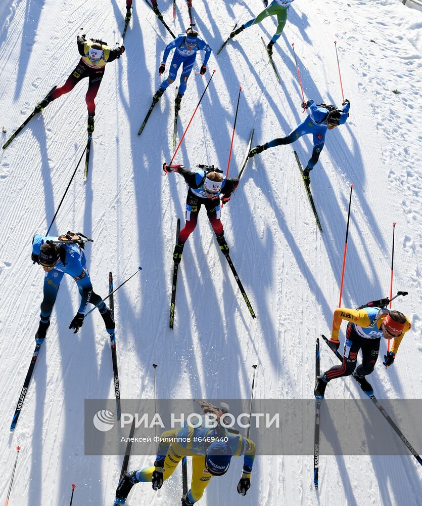 Биатлон. Чемпионат мира. Мужчины. Масс-старт