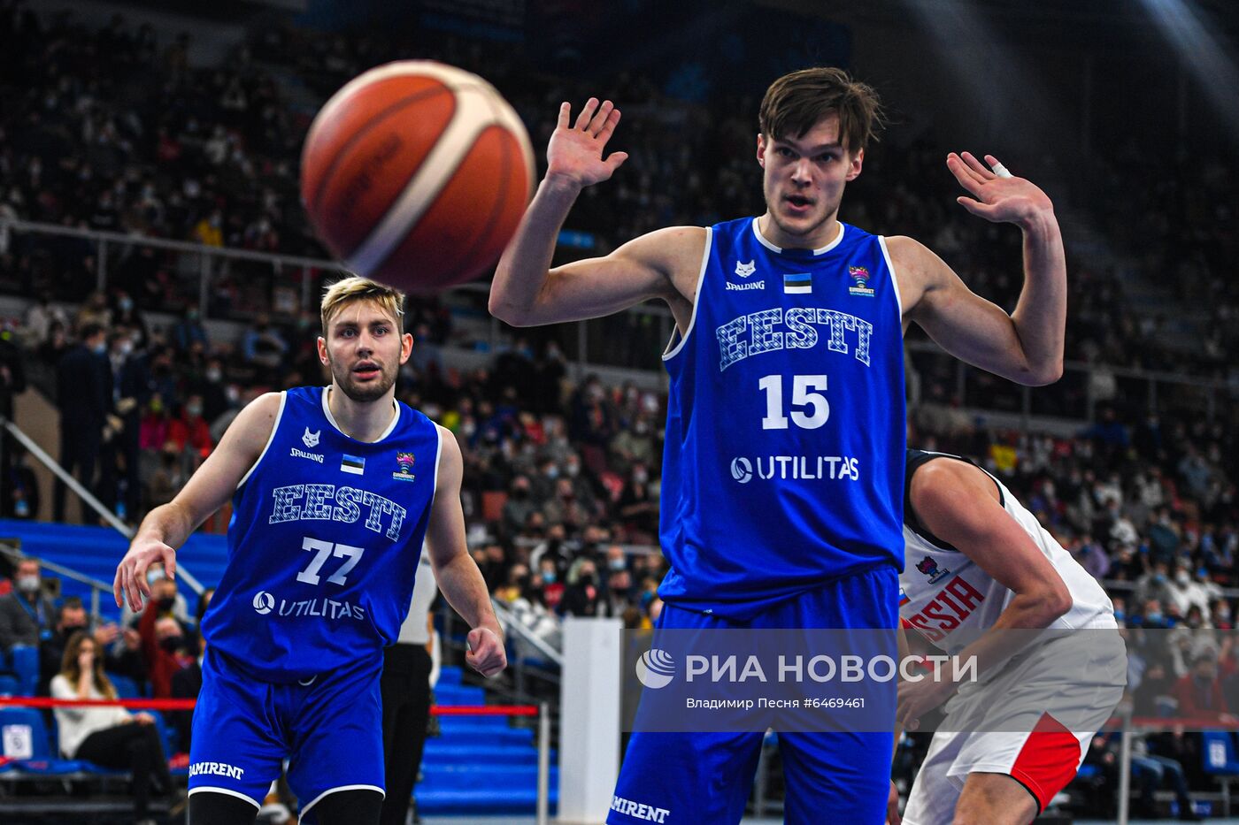 Баскетбол. Мужчины. Квалификация Евробаскета-2022. Матч Россия - Эстония
