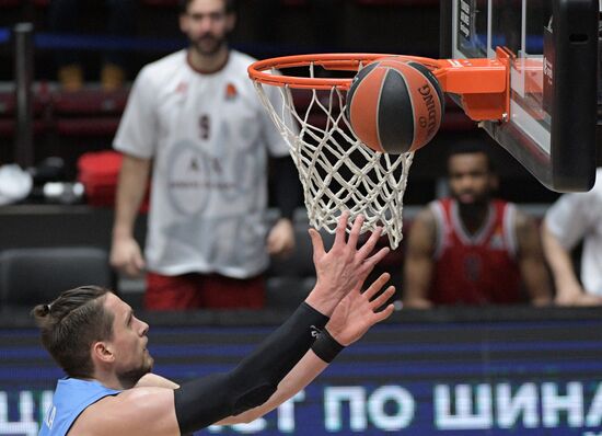 Баскетбол. Евролига. Матч "Зенит" - "Олимпия"