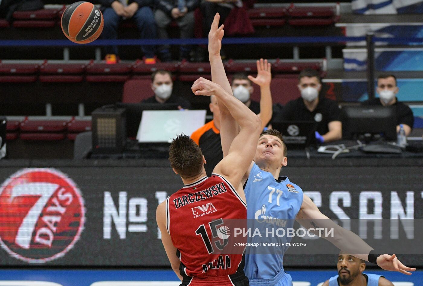 Баскетбол. Евролига. Матч "Зенит" - "Олимпия"