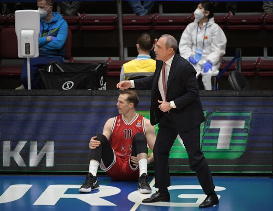 Баскетбол. Евролига. Матч "Зенит" - "Олимпия"